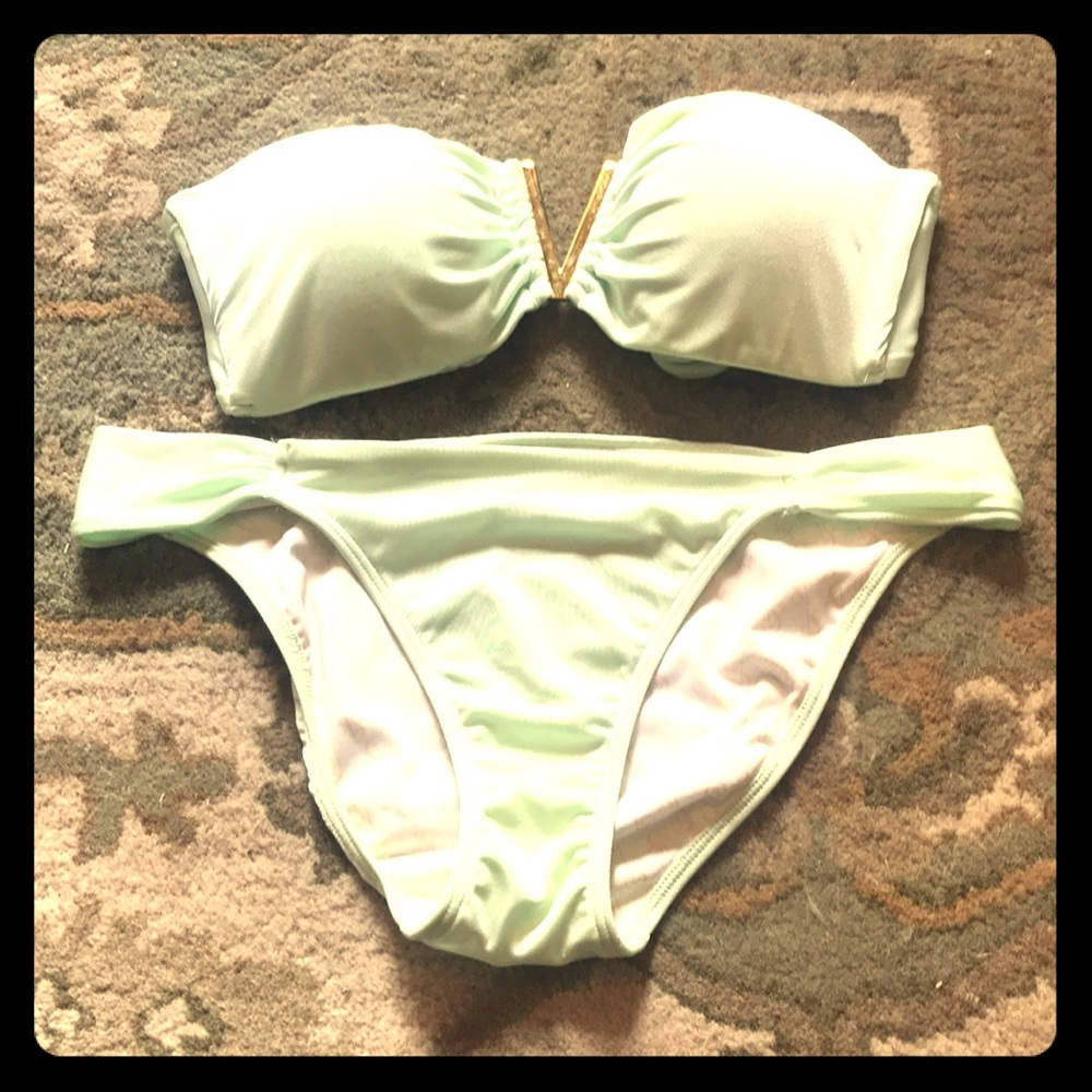 Victoria’s Secret bandeau swim set